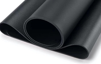 Kozo skriveunderlag, dobbeltsidet - 90x43 cm - sort/sort